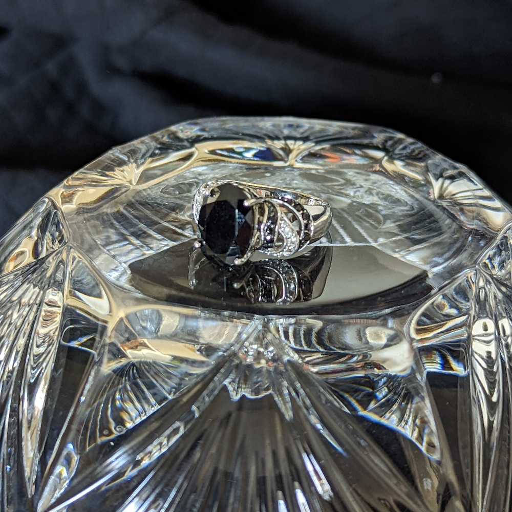 Black Spinel Ring!